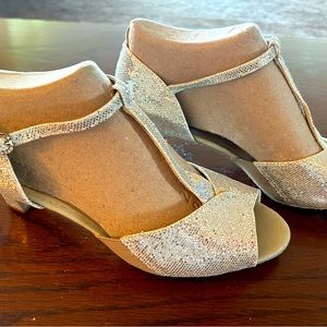 Silver So Danca dance shoes size 9